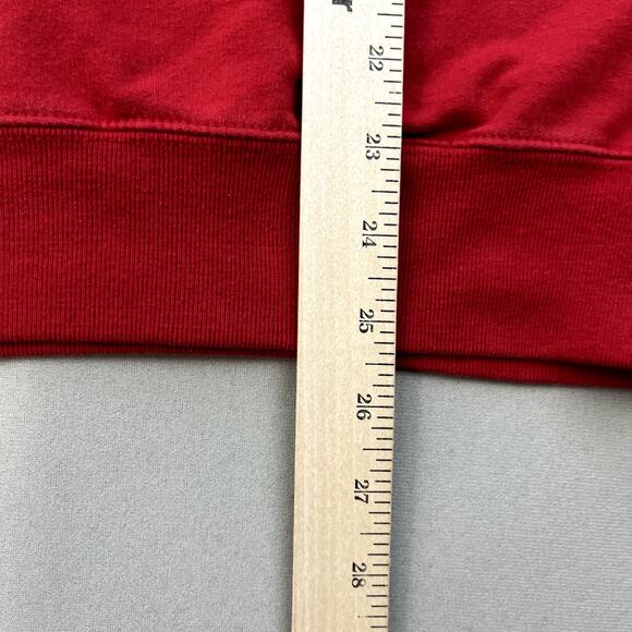 Vintage Cat Sweatshirt Womens Medium Red Rhinestone Grandma Kitten Funny 90s - Picture 10 of 11